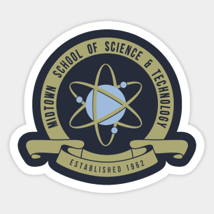 midtown school of science Sticker